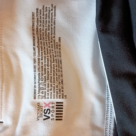 Victoria's Secret Sport Leggings Sz L - Picture 2 of 7